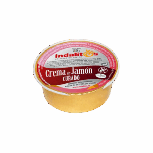 INDALITOS 25 G CREMA JAMÓN CURADO